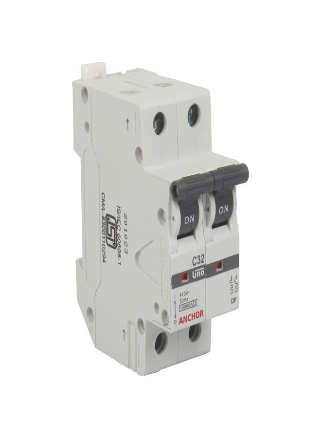 Anchor by Panasonic 98022 UNO Series 32 Ampere Dual Pole C Curve MCB - Image 2